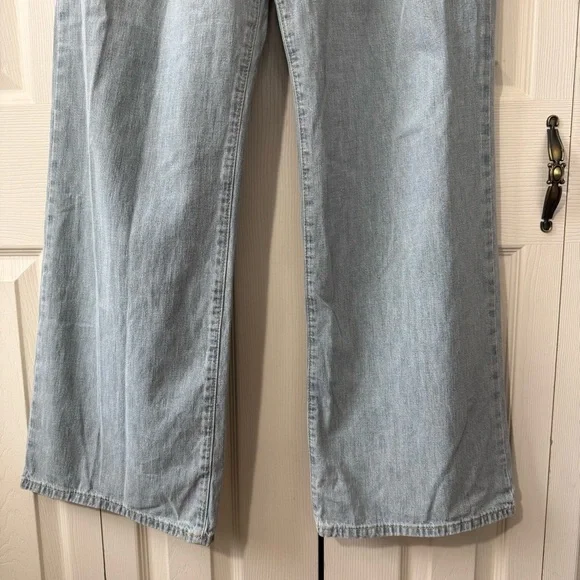 Free People We The Free Luca Super Slouch Wide Leg Trouser Jeans Women’s Size 27 - Picture 5 of 11